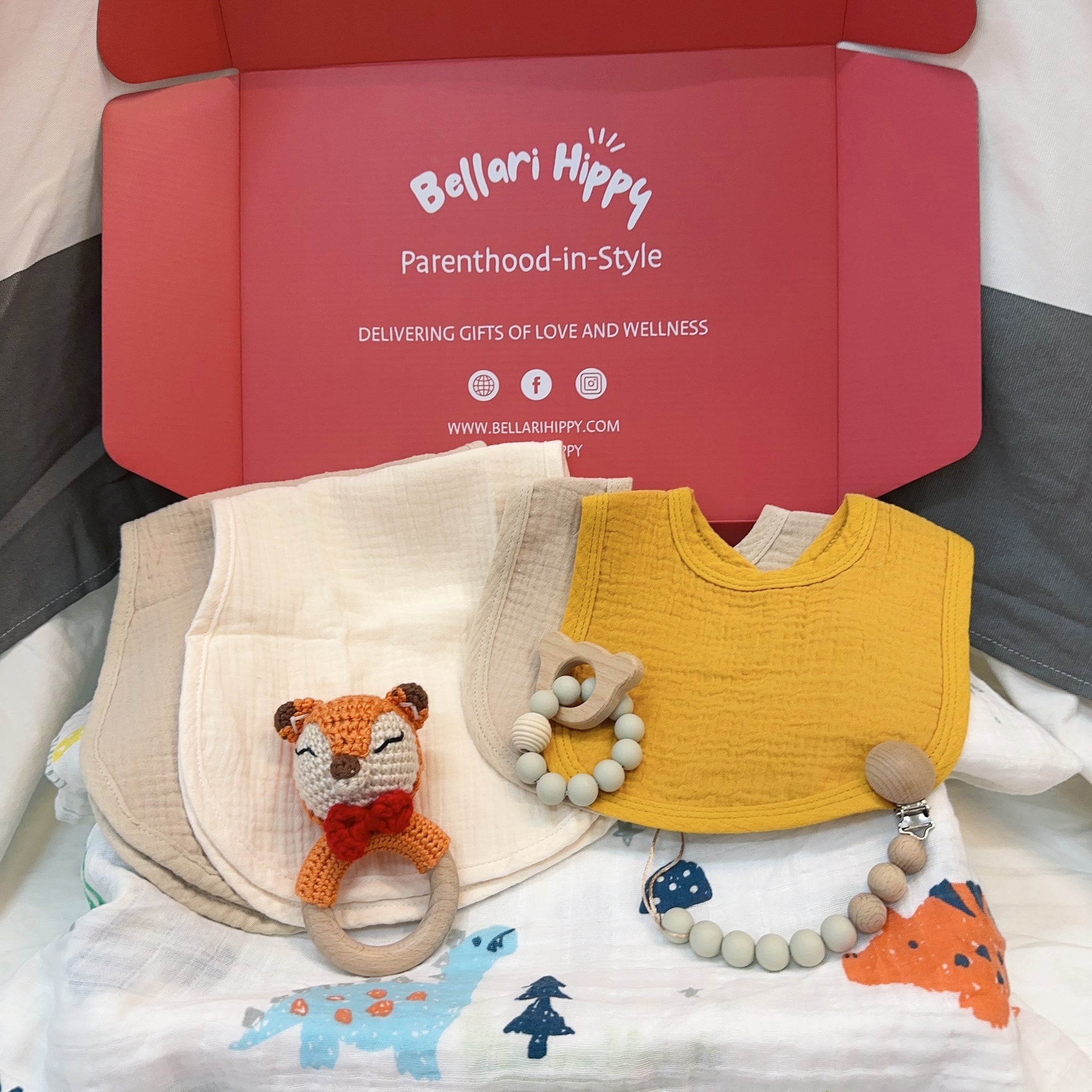 Baby Boy Gift Set (Dino-Fox-Star*)